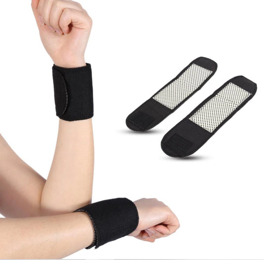 Magnetic Wrist Brace | Wrist Bandages with Tourmaline Stones | Brace with Heating | Natural Heating by Stones V1188-MS101-00365-1