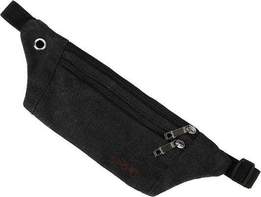 Sporty Waist Bag | Running Belt | Fanny Pack | Crossbody Bag | With Phone Holder & Cable Opening | Running V1188-MS101-00380-1