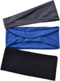 Headband Set - 3 Pieces - Sports Headband Unisex - Elastic Non-Slip V1188-MS101-00387-1