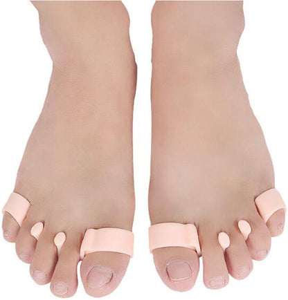 Toe Corrector for 5 Toes | Toe Separator | Hallux Valgus | Toe Straightening | Silicone Gel Toe Separator | V1188-MS101-00389-1