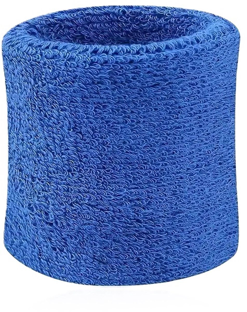 Wristband | Sweatband | Sweatbands | Wrist | Sports band | 1 piece | Blue V1188-MS101-00390-1