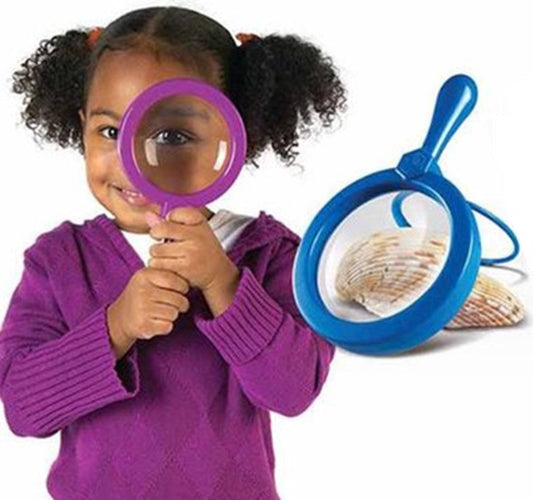 Magnifying Glass for Children | Reading Magnifier | Magnifying Glass | Insect Magnifier | Magnifying Glass | V1188-MS101-00407-1