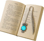 Owl Shaped Bookmark | Glow in the Dark | Luminous | Bookmark | Metal | Silver V1188-MS101-00414-1
