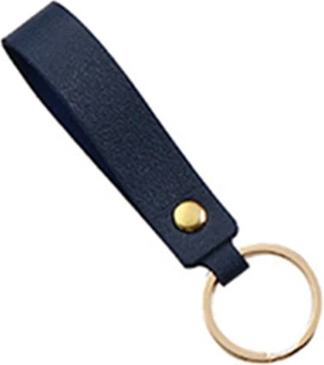 Keychain | Key Holder | PU Leather Keychain | Universal | Dark Blue V1188-MS101-00416-1