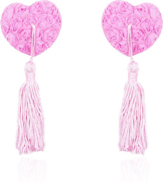 Luxury Nipple Tassels | Nipple Tassel | Nipple Stickers | Niple Cover | Self-Adhesive Heart-Shaped Hearts | 2 V1188-MS101-00419-1