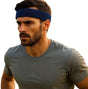 Headband | Headband | Sweatband | Sweatbands | Head | Sports band | Dark Blue V1188-MS101-00420-1