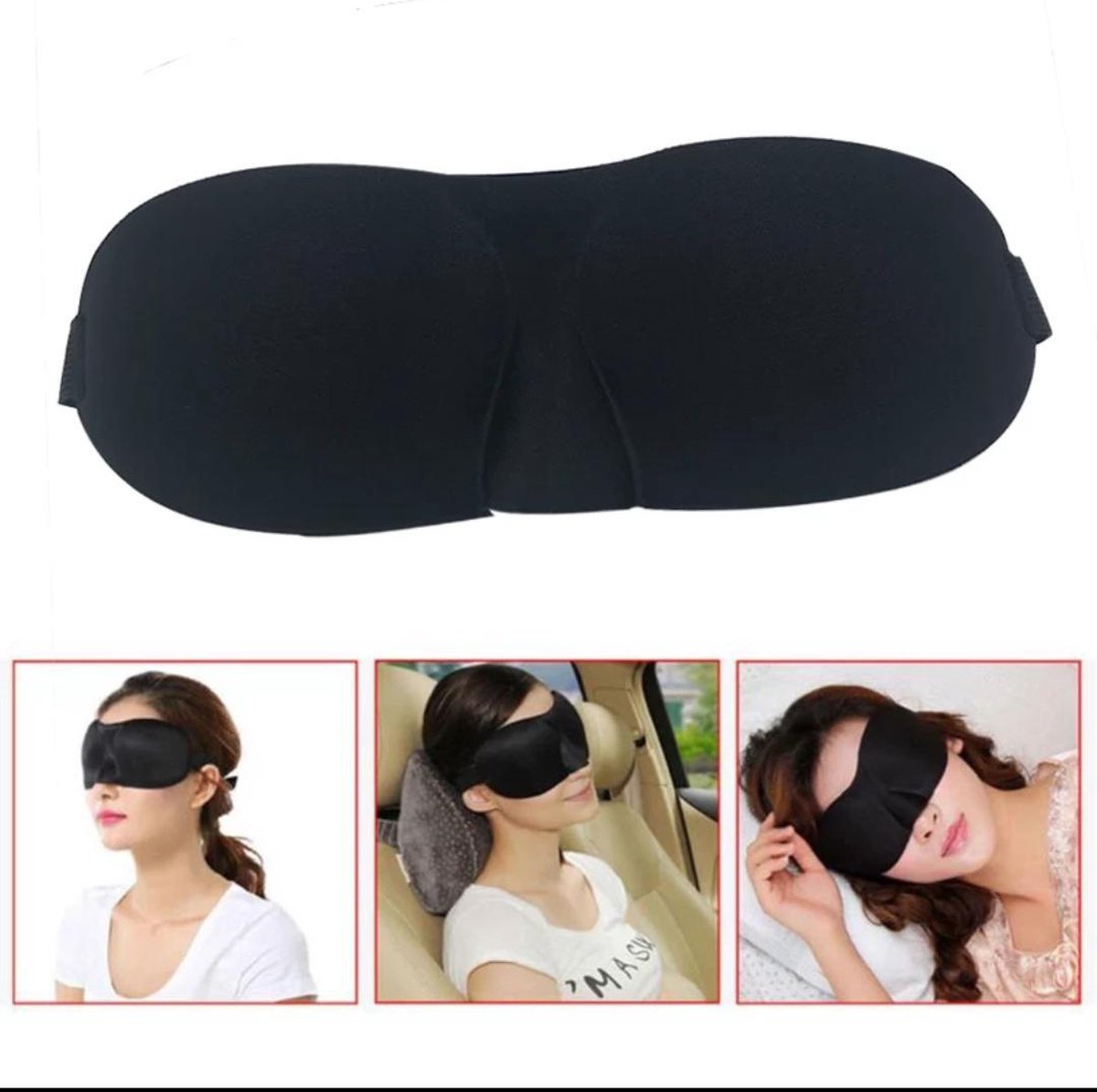 3D Sleep Mask (Comfortable, Soothing) V1188-MS101-00422-1