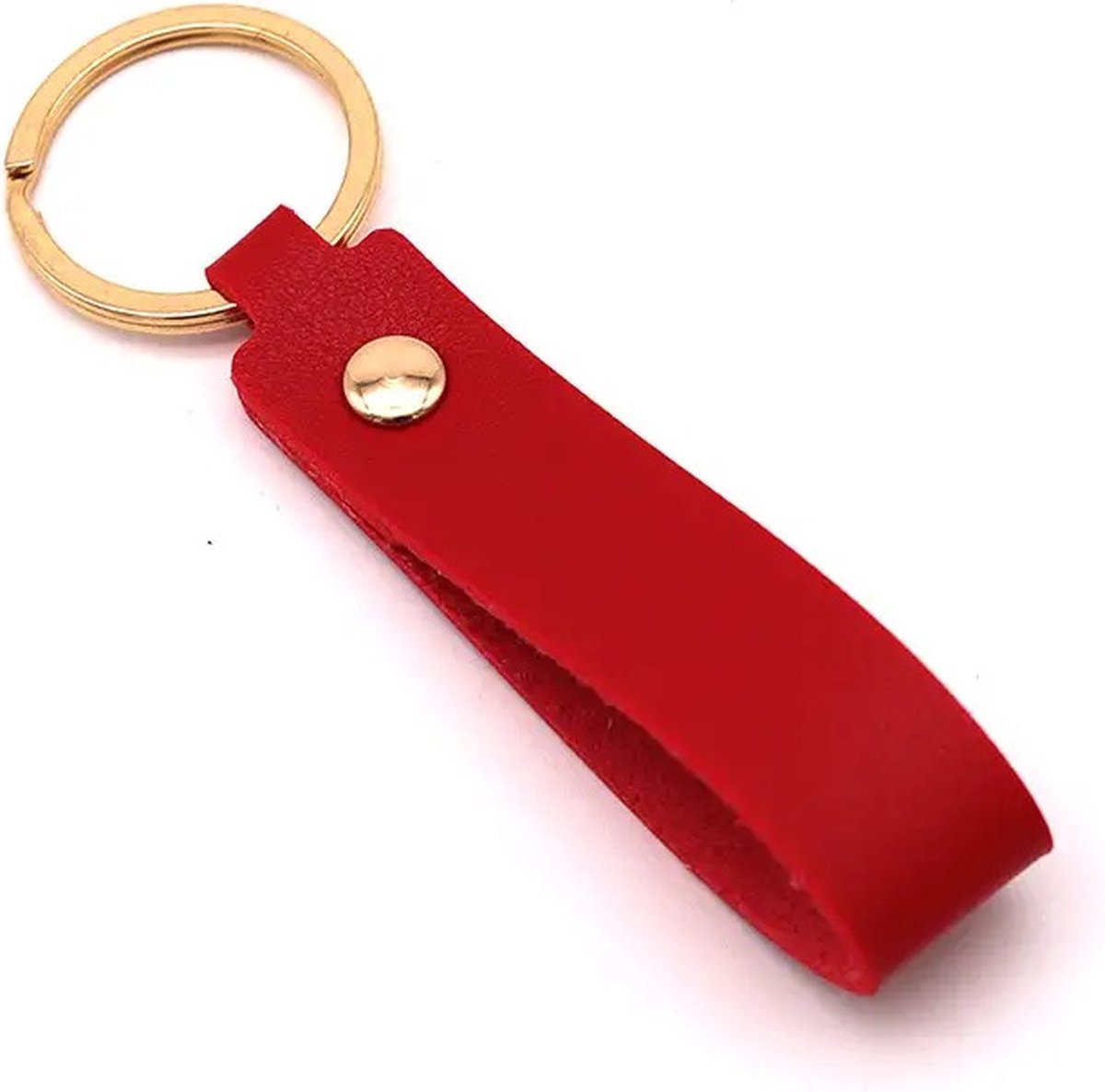 Keychain | Key Holder | PU Leather Keychain | Universal | Red V1188-MS101-00425-1