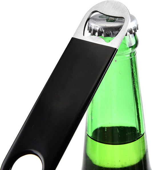 Barblade Bottle Opener | Beer Opener | Bottle Opener | Bar Accessories | Two-Tone | Stainless Steel | 12.5 x V1188-MS101-00428-1
