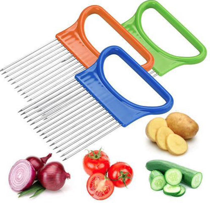 Onion Comb | Onion Slicer | Onion Slicer | Vegetable Slicer | Onion Cutting Aid | Orange V1188-MS101-00429-1