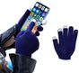Touchscreen Gloves | Mittens | Touch Tip Gloves | Scandinavian Pattern | Unisex | For Adults | One Size | Blue V1188-MS101-00430-1