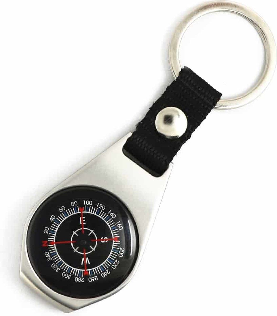 Zinc alloy compass keychain V1188-MS101-00433-1