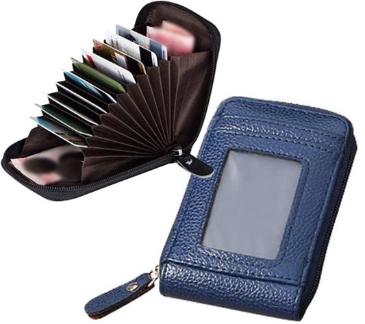 Card Holder for 12 Cards | Credit Card Holder | With Cash Compartment | With Driver's License Compartment | V1188-MS101-00447-1