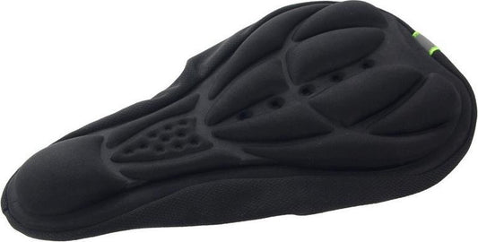 Note type!! 3D Silicone Lycra Nylon & Gel Pad Bicycle Saddle Seat Cover Soft Cushion Fits Types of Bikes V1188-MS101-00454-1