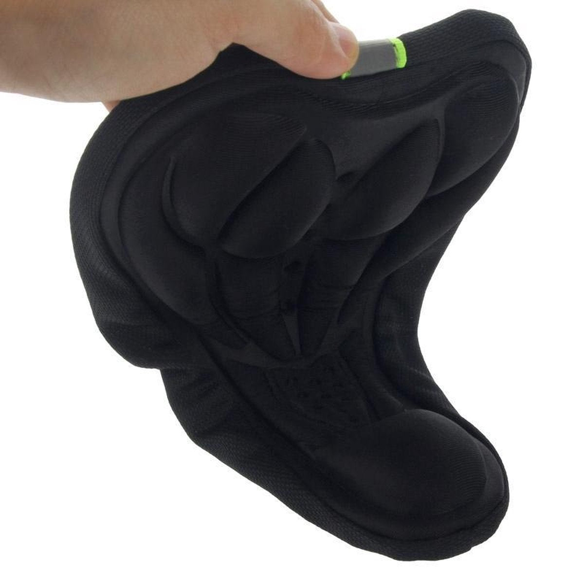 Note type!! 3D Silicone Lycra Nylon & Gel Pad Bicycle Saddle Seat Cover Soft Cushion Fits Types of Bikes V1188-MS101-00454-1