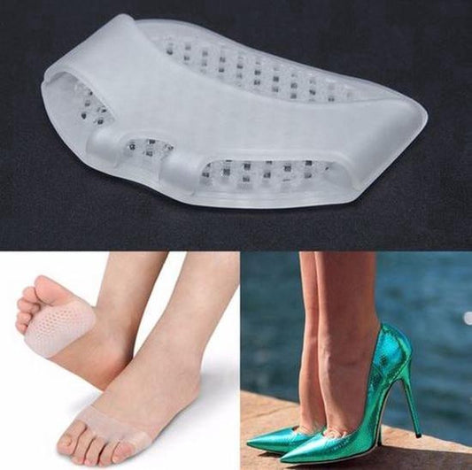 Anti-slip Forefoot Protector | Foot Cushion | Foot Pad | 1 Pair | Silicone | Breathable | Anti-Slip | V1188-MS101-00462-1