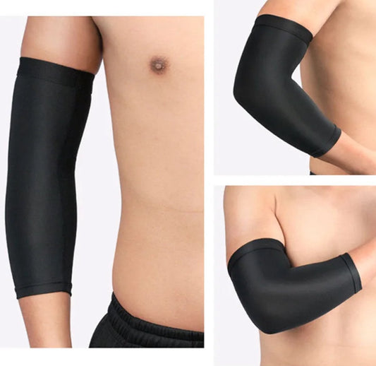 Light Compression Arm Sleeve | Arm Support | Arm Protector | Armbands | Arm Support | 1 Piece | Size LI Blue V1188-MS101-00468-1