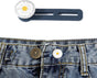 3-Piece Jeans Extension Buttons | Floral Design | Buttonhole Extender | Jeans Extension Button | 5.5 cm V1188-MS101-00482-1