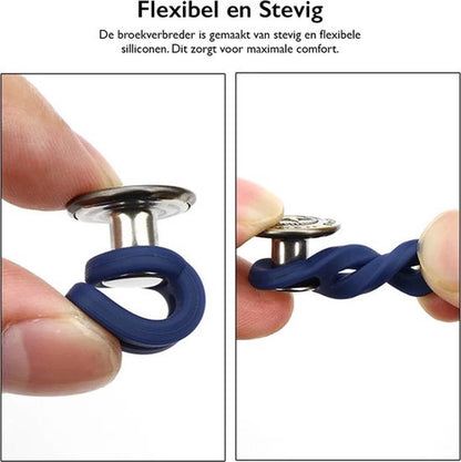 3-Piece Jeans Extension Buttons | Floral Design | Buttonhole Extender | Jeans Extension Button | 5.5 cm V1188-MS101-00482-1