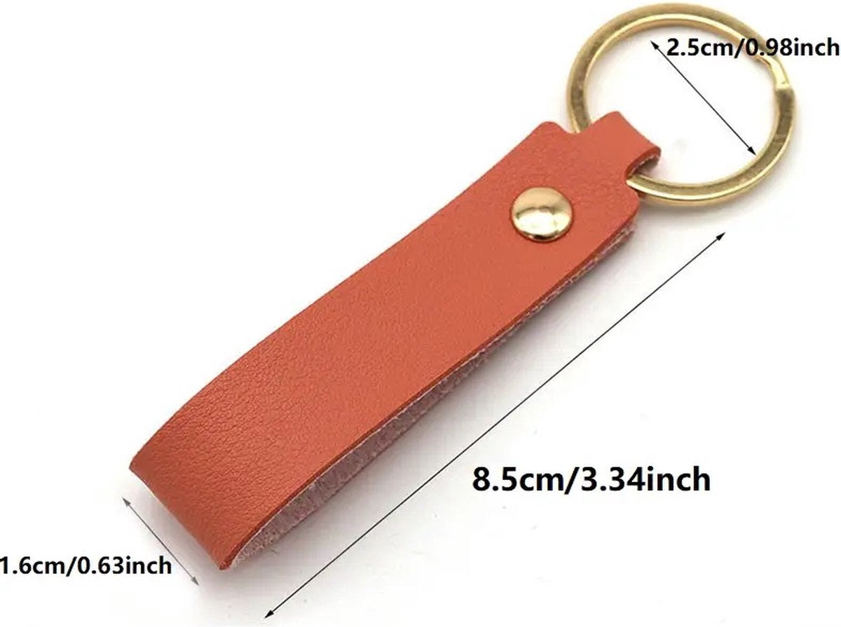 Keychain | Key Holder | PU Leather Keychain | Universal | Mint Green V1188-MS101-00485-1