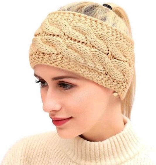 Warm Headband | Winter Headband | Women's Headband | Knitted Headband | Ear Warmer | Headband Ear Warmers | V1188-MS101-00490-1
