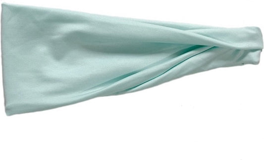 Luxury Elastic Headband | Sweatband | Hairband | Tiara | Sports Headband | Unisex | For Women and Men | White V1188-MS101-00500-1