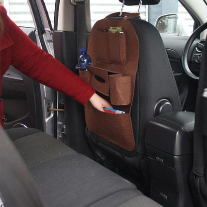 Car Organizer - for Children - Car Seat Organizer - Brown V1188-MS101-00502-1
