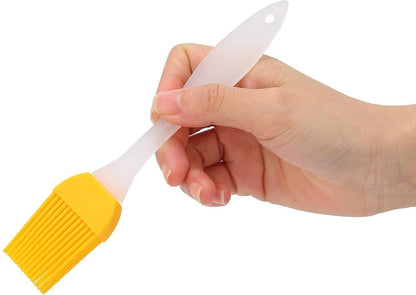 Silicone Baking Brush - Grease Brush - Baking Brush - Marinade - BBQ - Yellow / White V1188-MS101-00503-1
