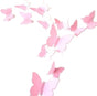 3D Wall Decoration Butterflies 12 Pieces | Wall Butterflies | Butterfly Wall Stickers | Solid Wall Stickers | V1188-MS101-00510-1