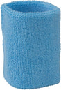 Light blue sweatband for the wrist V1188-MS101-00513-1