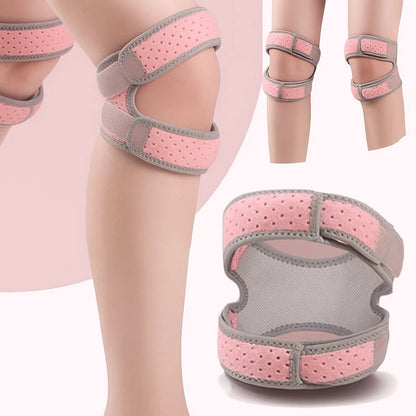Double Patella Knee Brace | Patella Strap | Knee Support | Knee Protector | Knee Tendon Strap | Knee Bandage V1188-MS101-00518-1