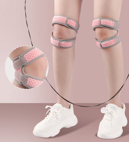 Double Patella Knee Brace | Patella Strap | Knee Support | Knee Protector | Knee Tendon Strap | Knee Bandage V1188-MS101-00518-1
