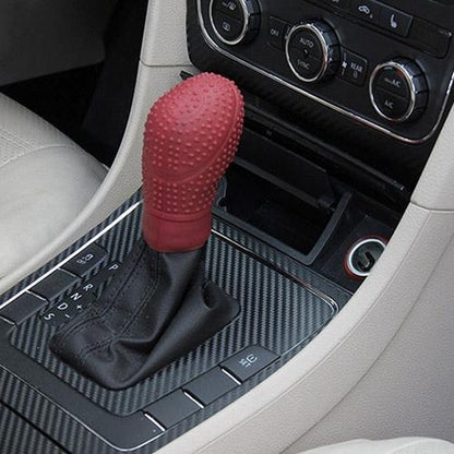 Universal Elasticity Non-slip Soft Silicone Car Gear Knob Cover V1188-MS101-00554-1