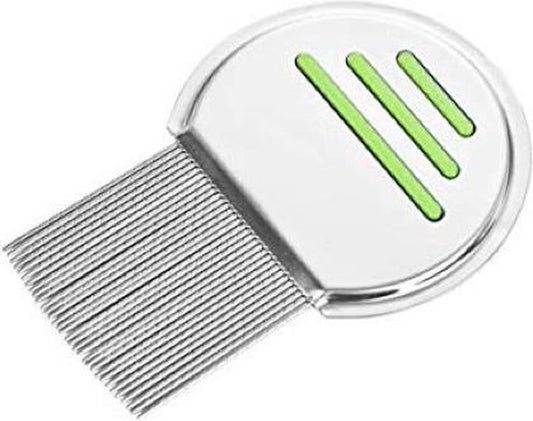 Lice Comb for Child & Pet | Lice Brush | Flea Comb | Nits Comb | Dust Comb | Lice Remover | Stainless Steel | V1188-MS101-00560-1