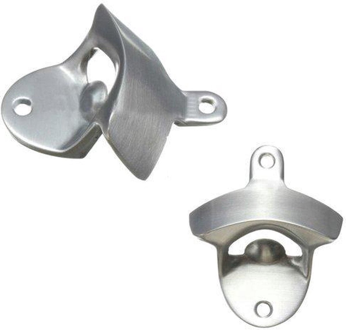 Wall Bottle Opener | Wall Bottle Opener | Wall Bottle Opener | Includes 2 Screws | Silver V1188-MS101-00562-1