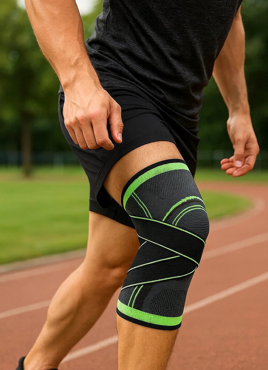 3D Compression Knee Brace | Knee Support | Knee Protector | Knee Bandage | Knee Support | 1 Piece | V1188-MS101-00564-1