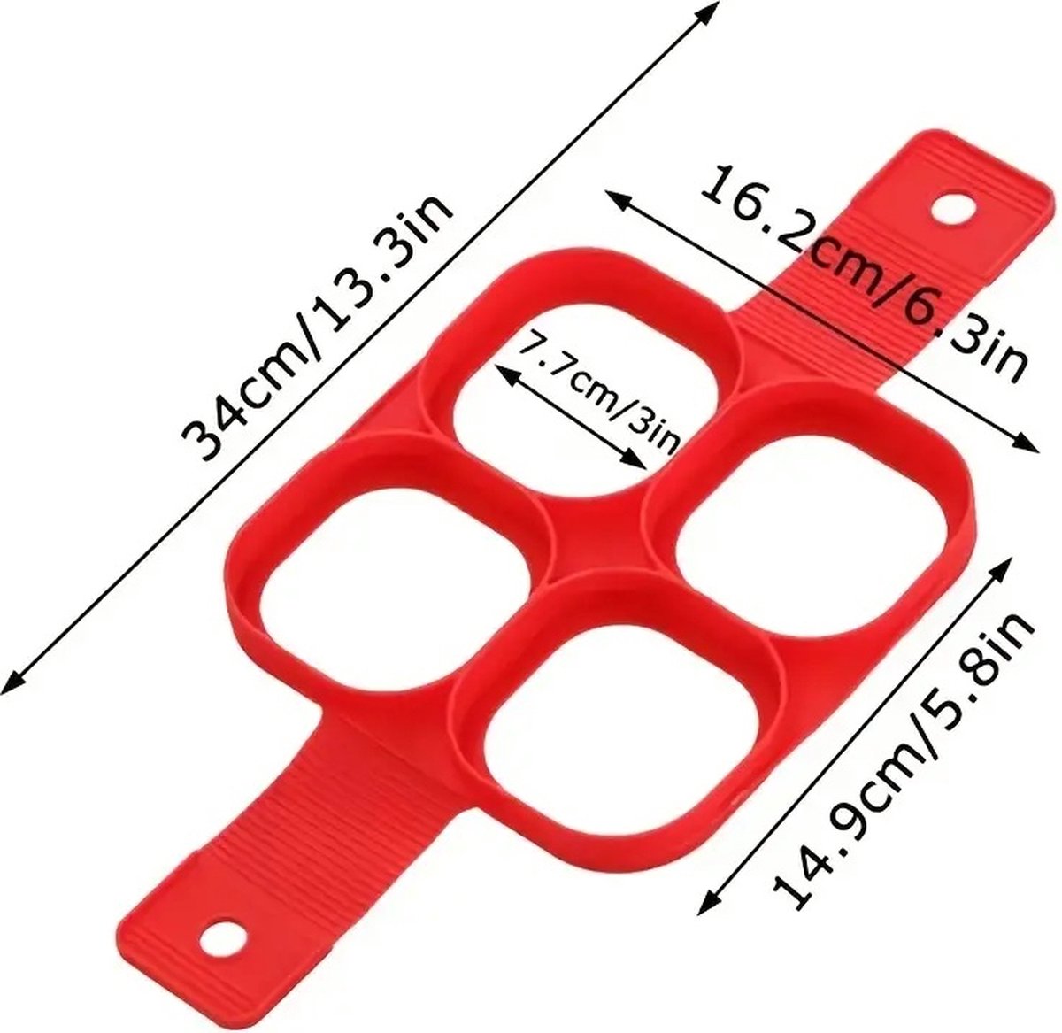 Pancake Maker | Egg Tray | Baking Pan | Egg & Pancake Baking Pan | Non-stick Coating | Flipper Baking Pan | V1188-MS101-00588-1