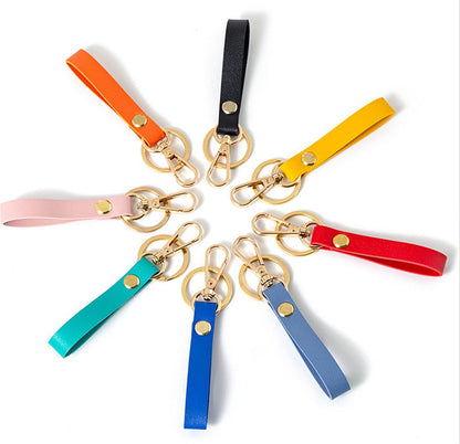 Luxury Ladies' Keychain | Key Holder | Car Keychain | Modern Style | With Double Key Rings | Red V1188-MS101-00597-1
