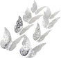 3D Wall Decoration Butterflies 12 Pieces | Wall Butterflies | Butterfly Wall Stickers | Solid Wall Stickers | V1188-MS101-00601-1