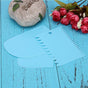 Fondant Scraper - Fondant Cutter - Dough Cutter - Cake Decoration - 3 Pieces - Blue V1188-MS101-00603-1