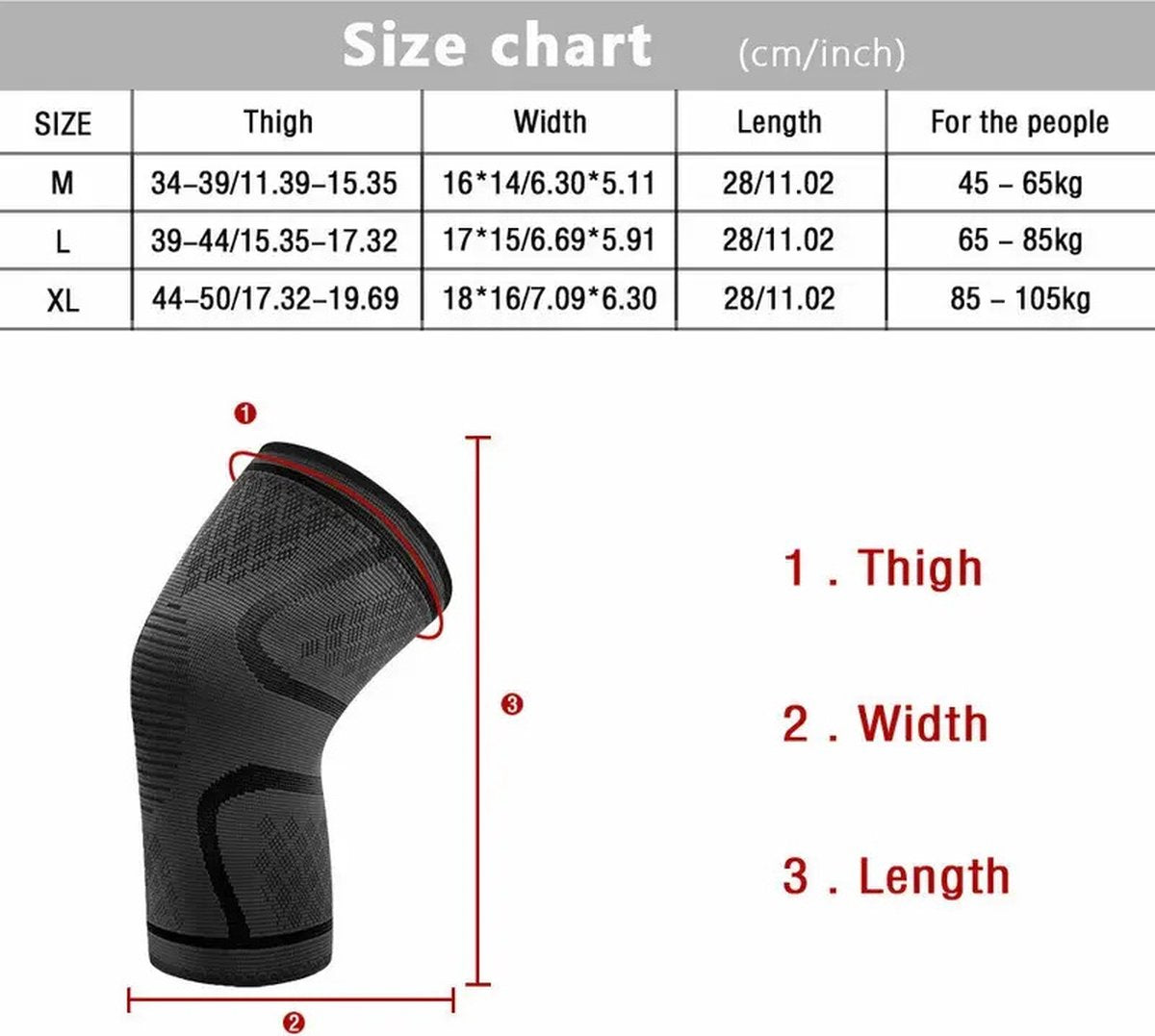 Compression Knee Brace | Knee Support | Knee Protector | Knee Bandage | Knee Support | 1 Piece | Black Green V1188-MS101-00609-1