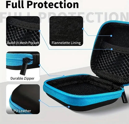 Earbud Storage Case for Earphnes | Case for In-ear Headphones | Earbud Case | Headphone Organizer | Charging V1188-MS101-00610-1