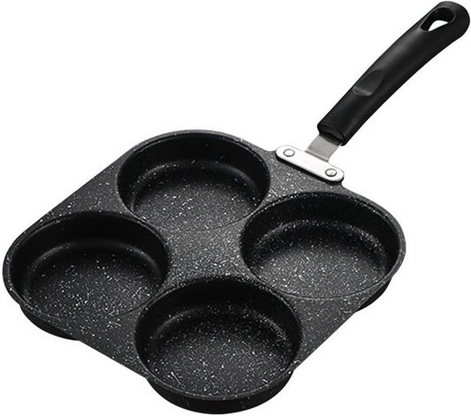 Non-stick egg pans - Cast iron egg frying pan - Breakfast burger egg pancake maker - for fried eggs, pancakes V1188-MS101-00623-1