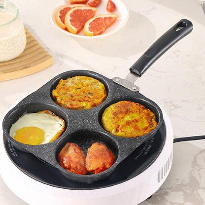 Non-stick egg pans - Cast iron egg frying pan - Breakfast burger egg pancake maker - for fried eggs, pancakes V1188-MS101-00623-1