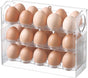 Egg carton - Suitable for 30 eggs - Egg storage box specifically for the refrigerator - Three-layer V1188-MS101-00667-1