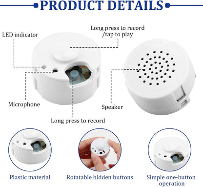 Voice Recorder for Plush - 30 seconds, customizable, DIY gift V1188-MS101-00669-1