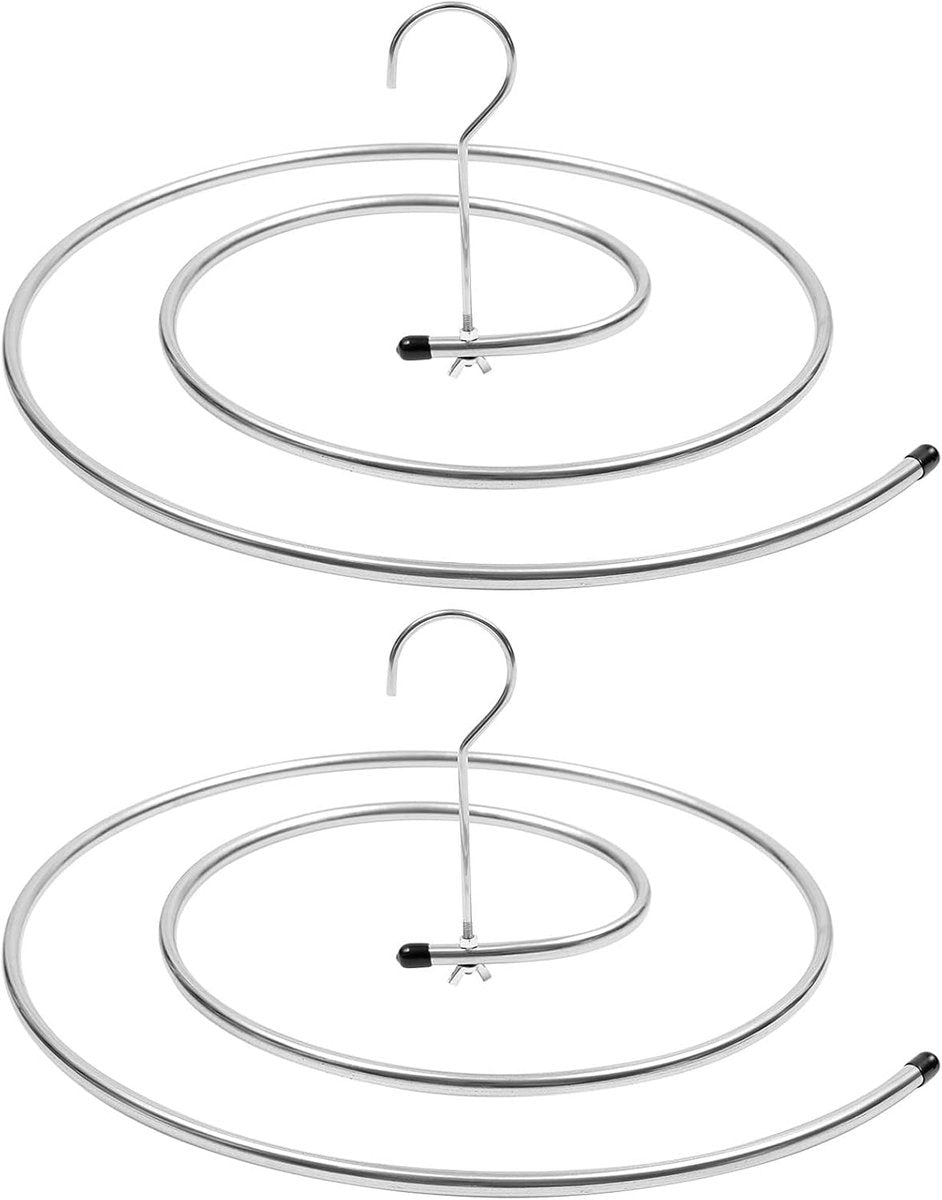 Spiral Drying Rack - 2-Piece Set - Windproof - For Bedding, Towels & Clothing - Rotatable & Space-Saving V1188-MS101-00671-1