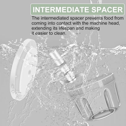 Kitchen Mixer - 400ML Large Capacity - 6 Blades Chopper - USB Rechargeable - Kitchen Must-Have for Home Use V1188-MS101-00677-1