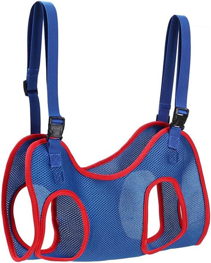 Blue Size S Pet Grooming Hammock for Trimming Cat and Dog Nails V1188-MS101-00681-1