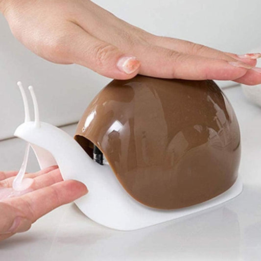 Soap dispenser - Cute soap dispenser in the shape of a snail, suitable for kitchens, bathrooms, etc. (120 ml) V1188-MS101-00684-1